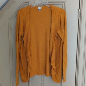 Burnt orange cardigan